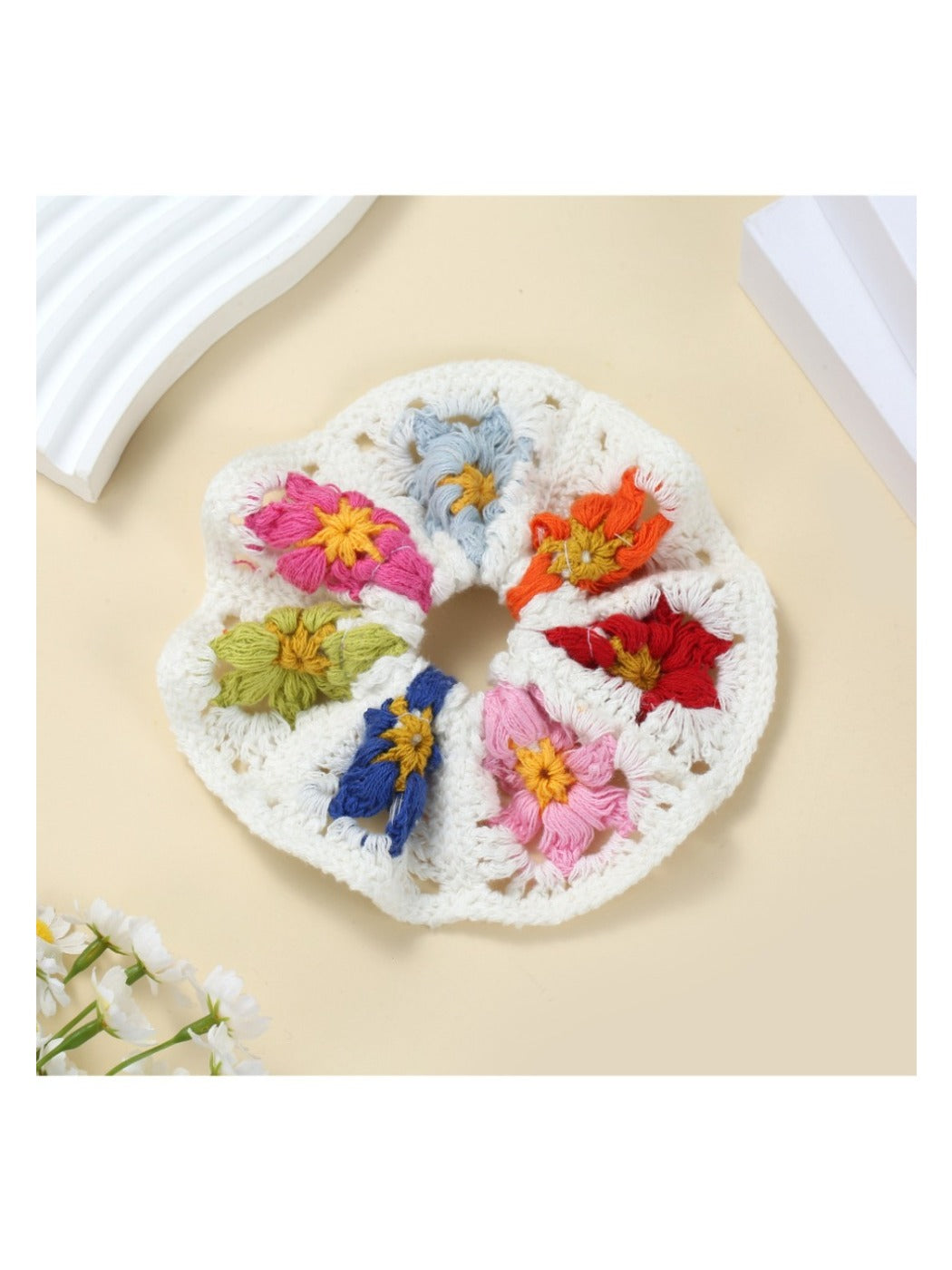 Gifty - Fashionable Knitted Scrunchie Hair Bands