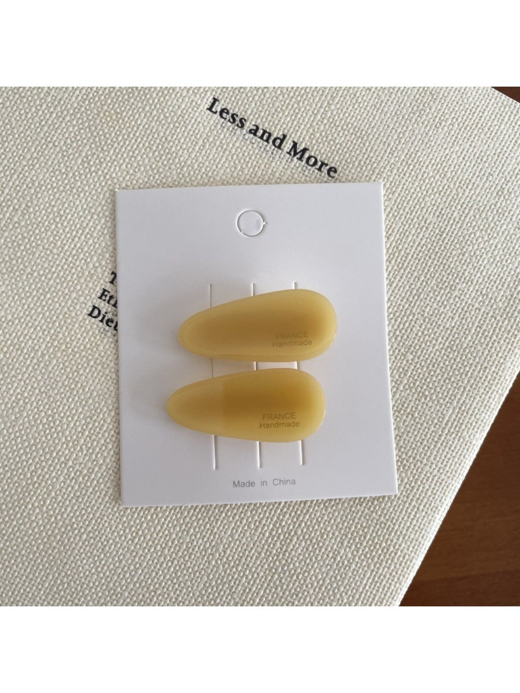 Beau - Minimalist Sweet Waterdrop-Shaped Hair Clip