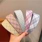 Gifty - Plaid Fabric Patterned Sweet Style Headband