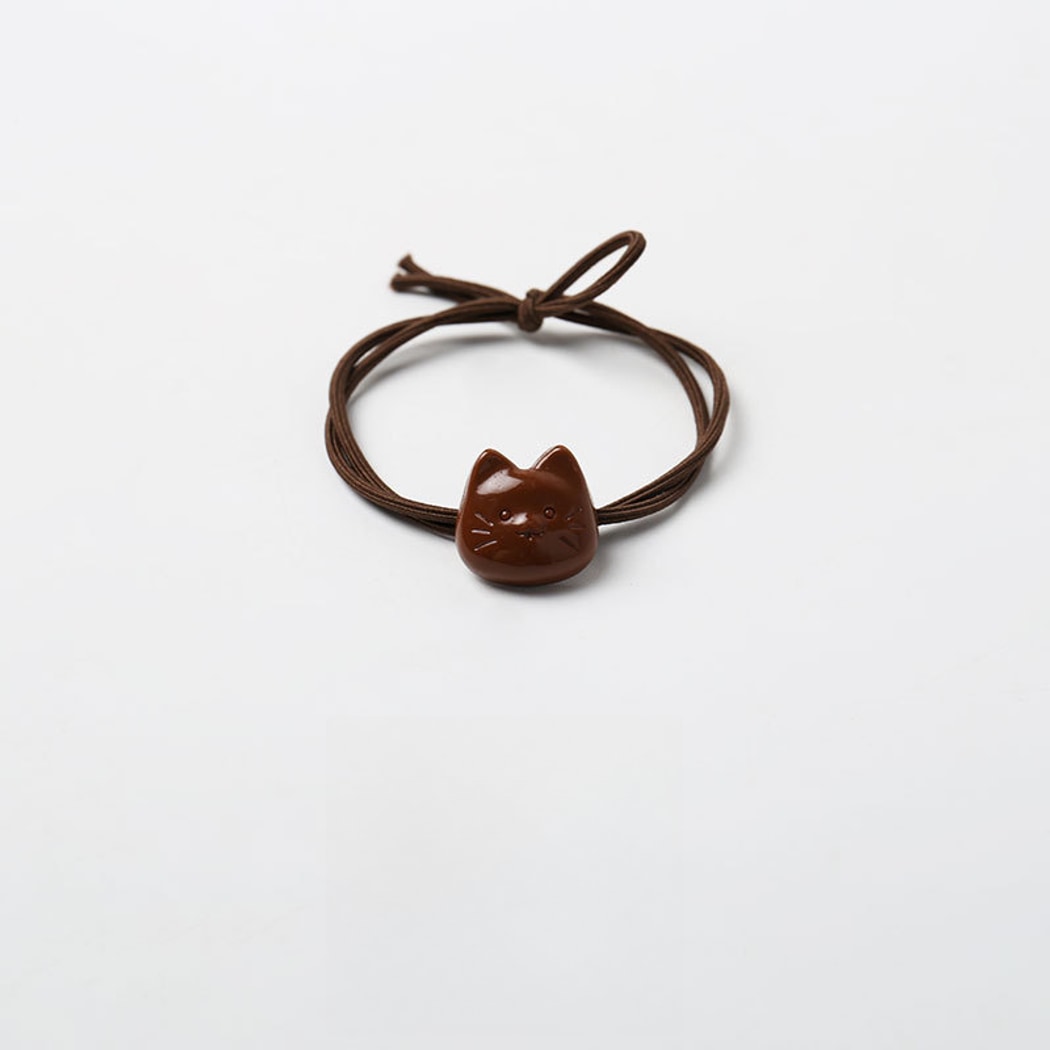 Gifty - Cute Cartoon Cat Face Elastic Hair Tie