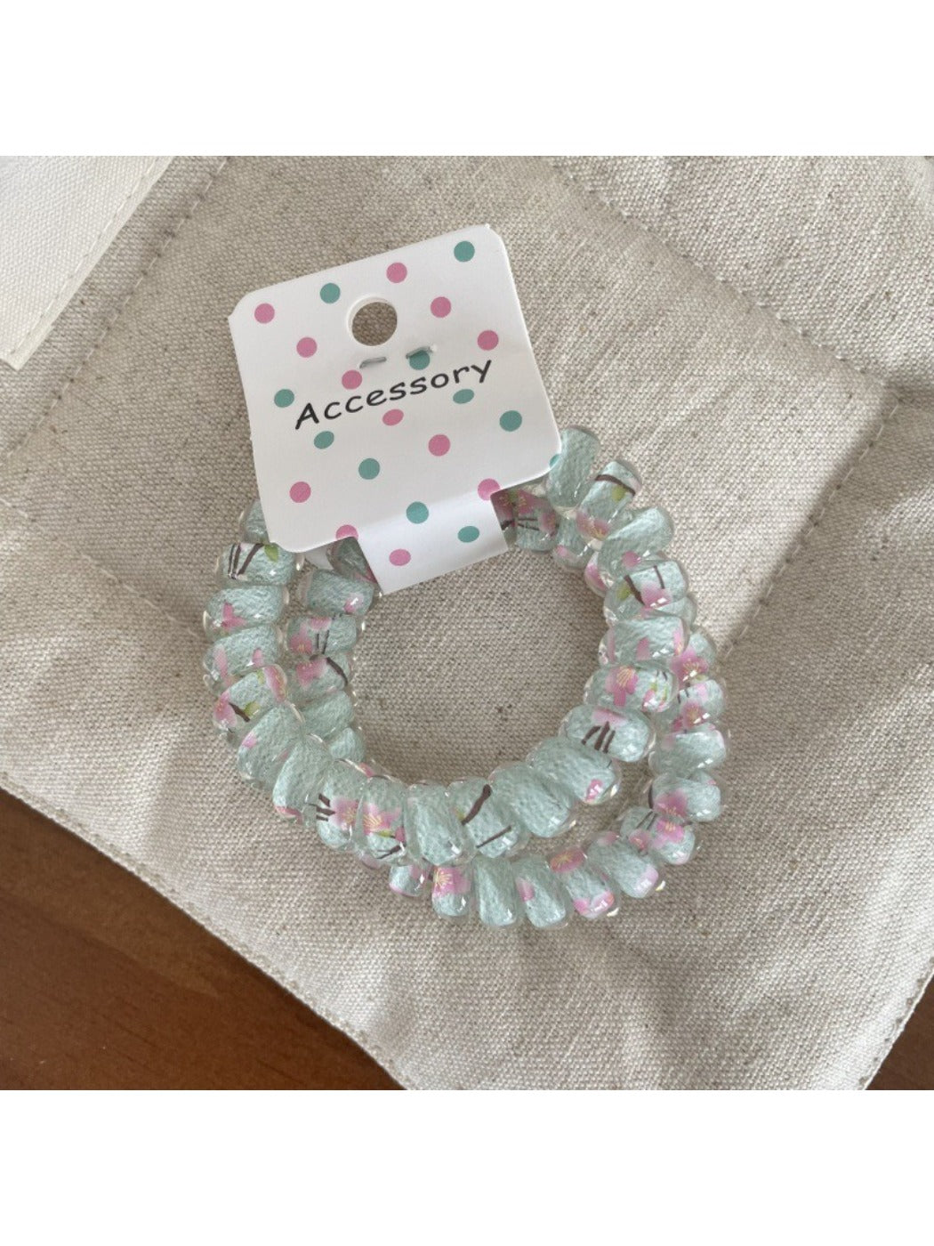 Gifty - Cute Spiral Hair Ties - 2 Pack