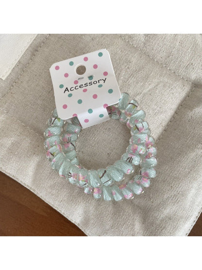 Gifty - Cute Spiral Hair Ties - 2 Pack