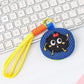 Keypus - Cartoon Color Block Lanyard Keychain