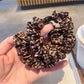 Gifty - Chic Leopard Print Hair Scrunchie