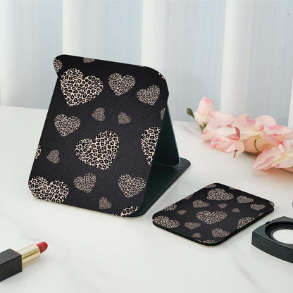 Mirroray - Leopard Print Folding Makeup Vanity Mirror