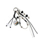 Keypus - Beaded Woven Heart Bag Charm Keychain