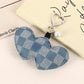 Keypus - Fashion ripped denim bag pendant
