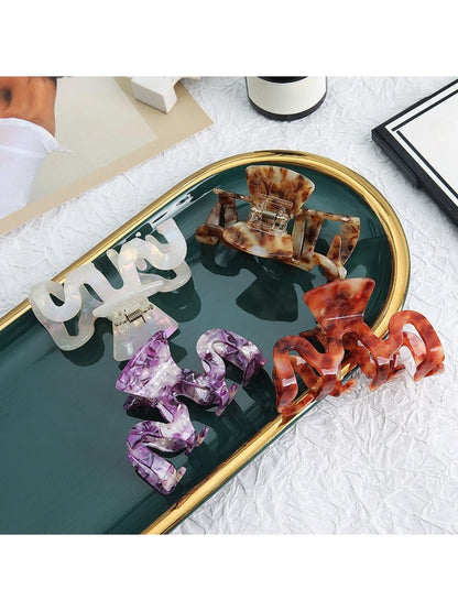 Beau - Minimalist Geometric Hair Claw Clip