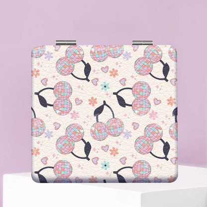 Mirroray - Portable Cartoon Print Touch Up Makeup Mirror