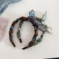 Gifty - Vintage Rabbit Ear Bow Wrap Headband