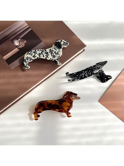 Beau - Cute Dachshund Hair Clip