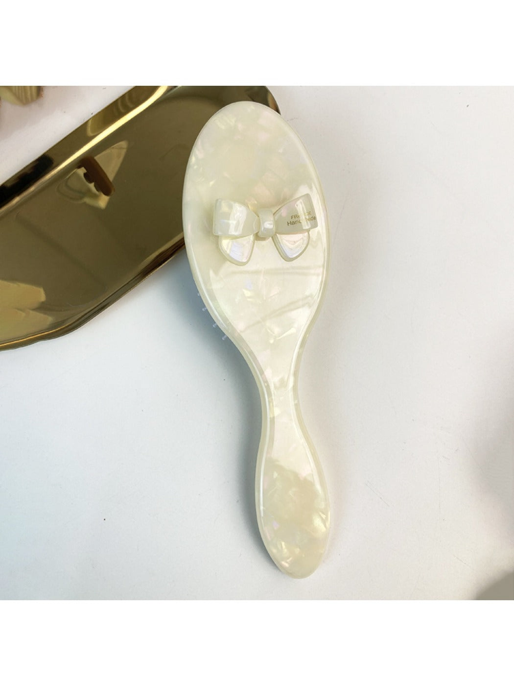 Camerow - Retro Bow Design Comb Mirror