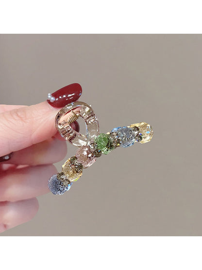 Beau - Geometric Acrylic Alloy Decorative Claw Clip