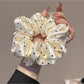 Gifty - Soft Polka-Dotted Satin Scrunchies