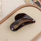 Beau - Open Heart Pattern Hair Claw Clip