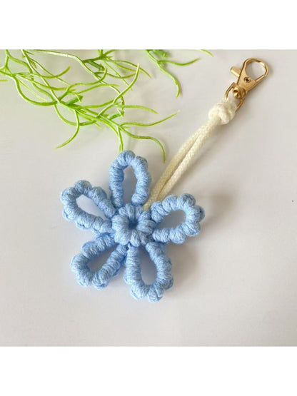 Keypus - Flower Keychain Minimalist Cute Floral Accessory