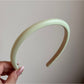 Gifty - Simple Irregular Edge PU Leather Headband