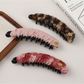 Beau - Refined Plush Style Curved Banana Clip