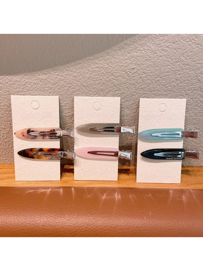 Beau - Minimalist Acetate Water-Drop Hair Clip