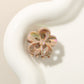 Beau - Iridescent Openwork Petal Flower Claw Clip