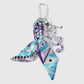Keypus - Y2K Scarf Music Note Charm Alloy Keychain