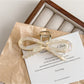 Beau - Minimalist Acetate Bow Design Claw Clip