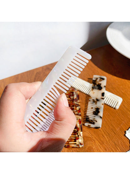 Camerow - Stylish Acetate Hair Comb Minimalist Design