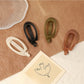 Beau - Delicate Oval Shaped Hair Clip