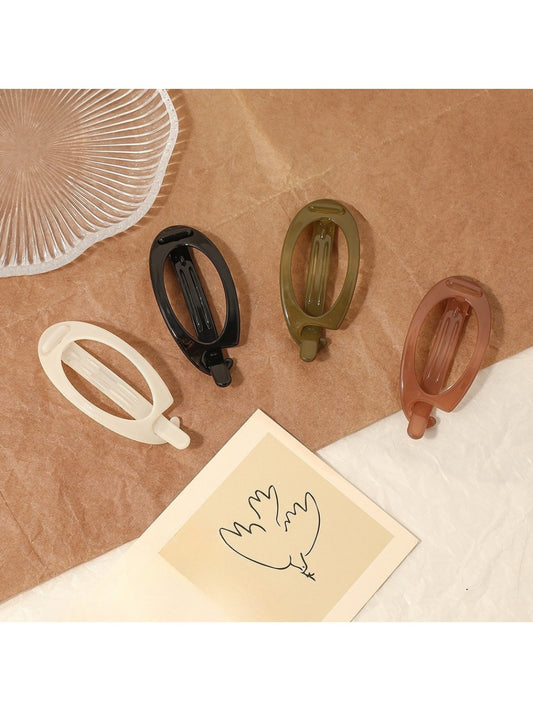 Beau - Delicate Oval Shaped Hair Clip