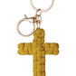 Keypus - Boho Braided Cross Bag Charm Keychain