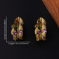 Earedge - Antique Style Leaf Detail Stud Earrings