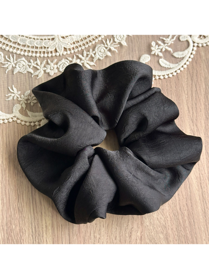 Gifty - Textured Satin Look Voluminous Scrunchie