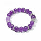 Lovra elegant crystal beaded bracelet coiled to show its flexible band