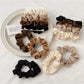 Gifty - 5PCS Colorful Satin Hair Scrunchies Set