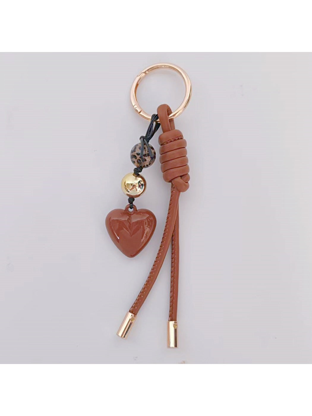 Keypus - Exquisite Heart Pendant Keychain