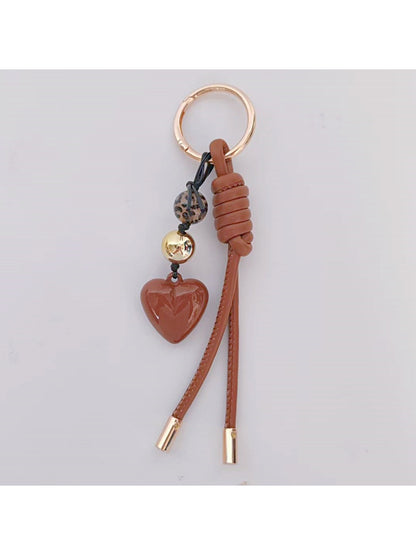 Keypus - Exquisite Heart Pendant Keychain