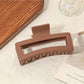Beau - Rectangle Matte Claw Clip
