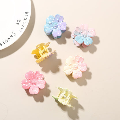Beau - Sweet Floral Petal Design Hair Claw Clip