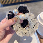 Gifty - Ruffled Mini Polka Dot Scrunchie