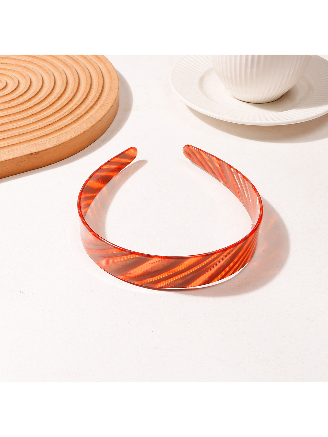 Gifty - Minimal Striped PVC Daily Wear Headband