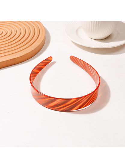 Gifty - Minimal Striped PVC Daily Wear Headband
