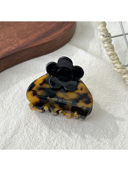 Beau - Cute Floral Pattern Acetate Hair Clip