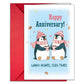 Carduria - Anniversary Thank You Greeting Card