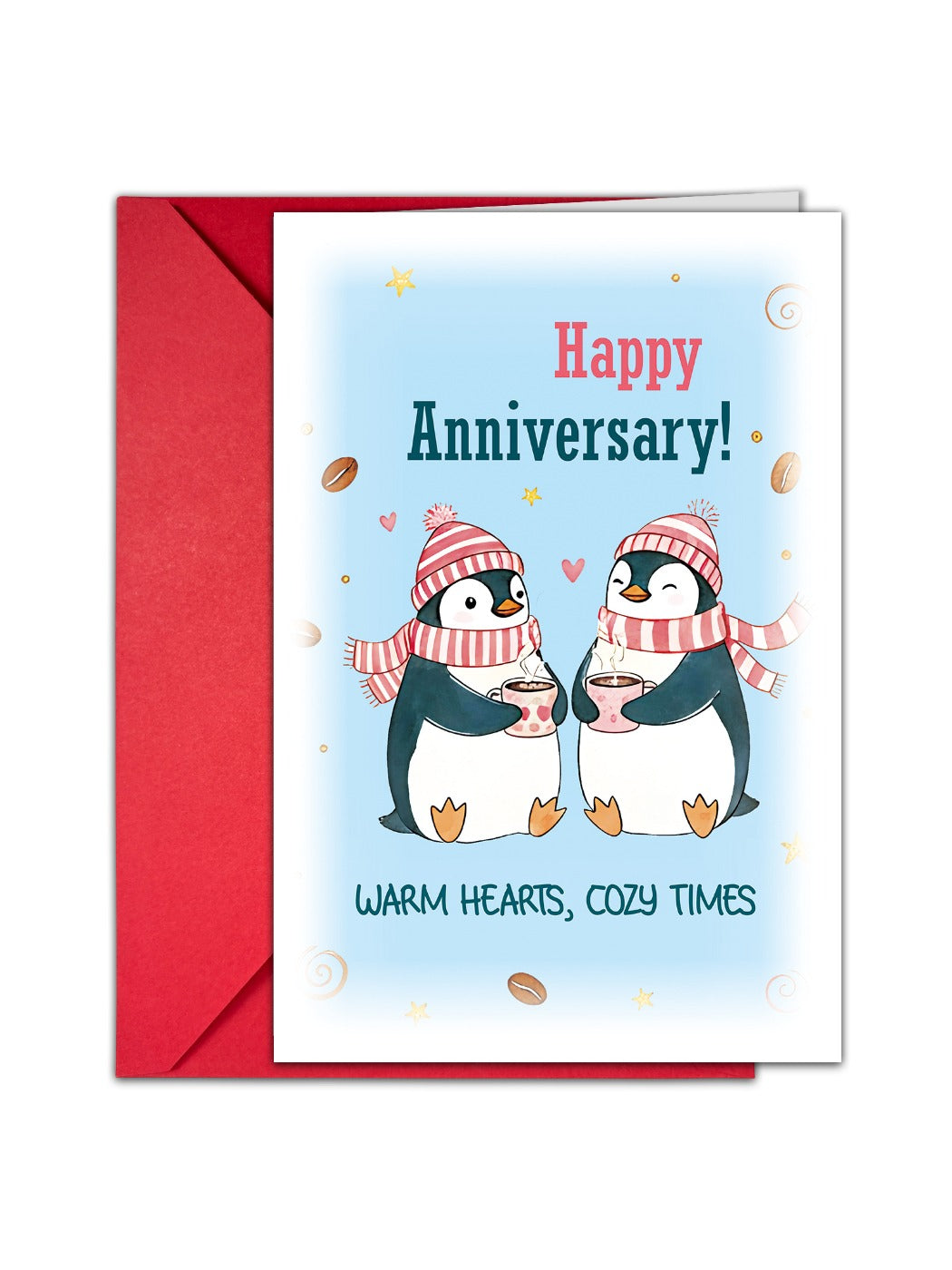 Carduria - Anniversary Thank You Greeting Card