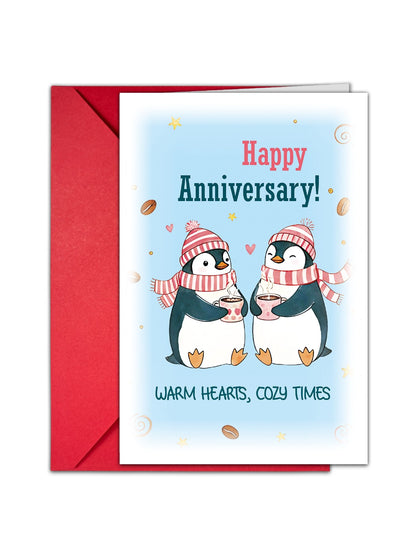 Carduria - Anniversary Thank You Greeting Card