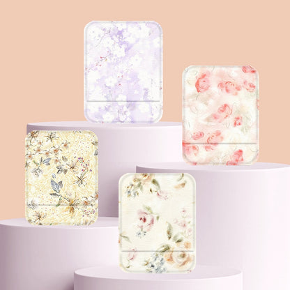 Mirroray - Floral Print Desktop Vanity Folding Makeup Mirror