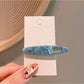 Beau - Acetate Oval Duckbill Side Hair Clip