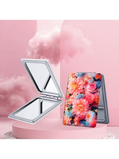 Mirroray - Portable Foldable PU Leather Makeup Mirror