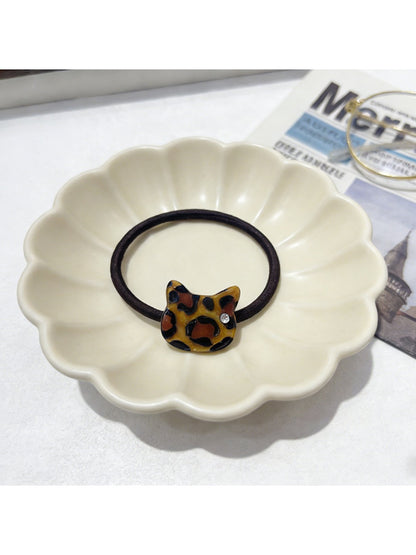 Gifty - Cute Leopard Print Hair Tie