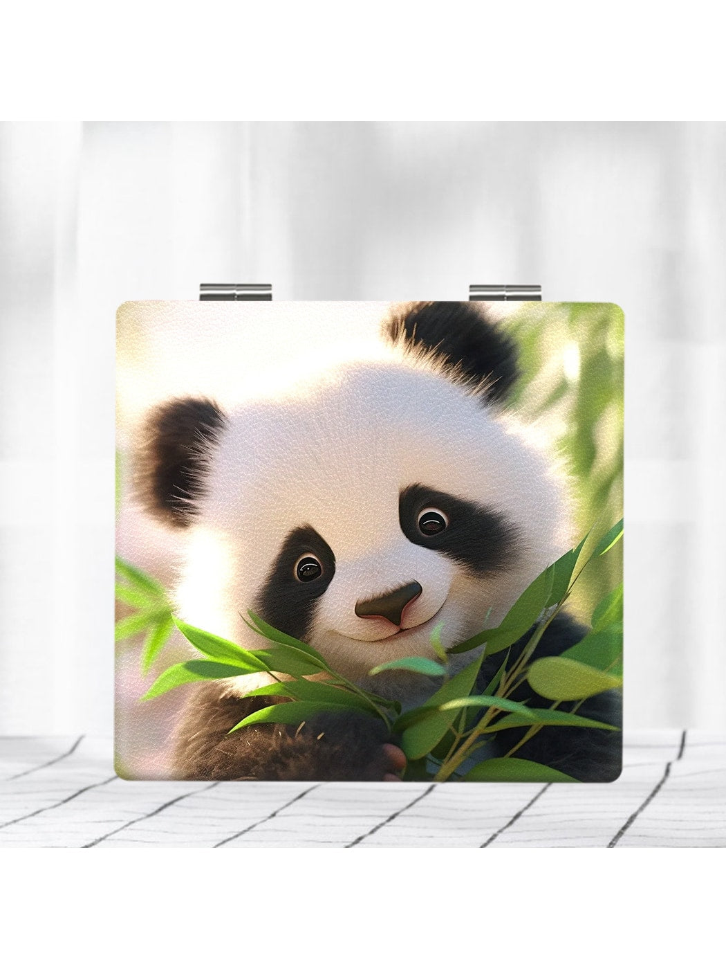 Mirroray - Cute Panda Portable Folding Makeup Mirror